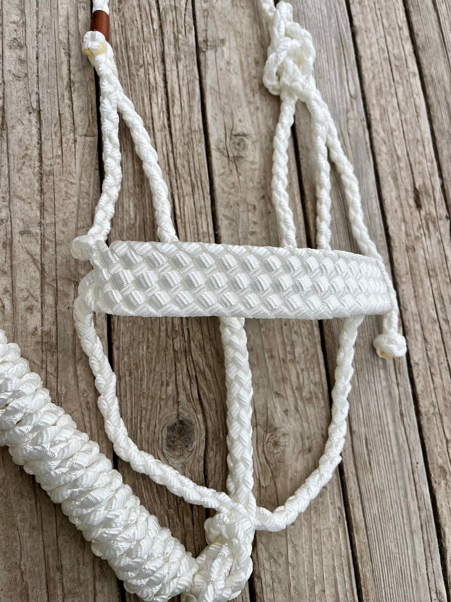 White Mule Tape Halter