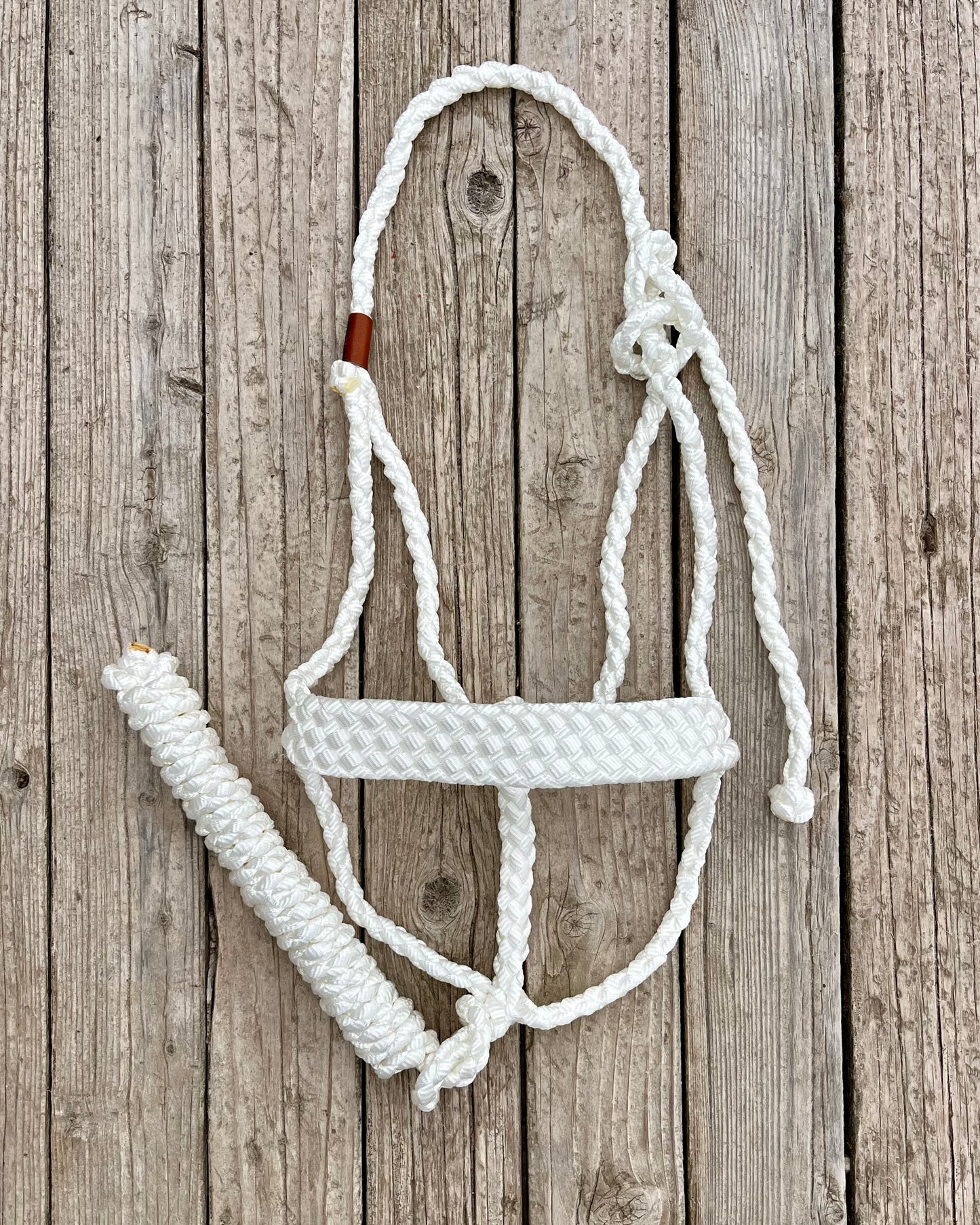 White Mule Tape Halter