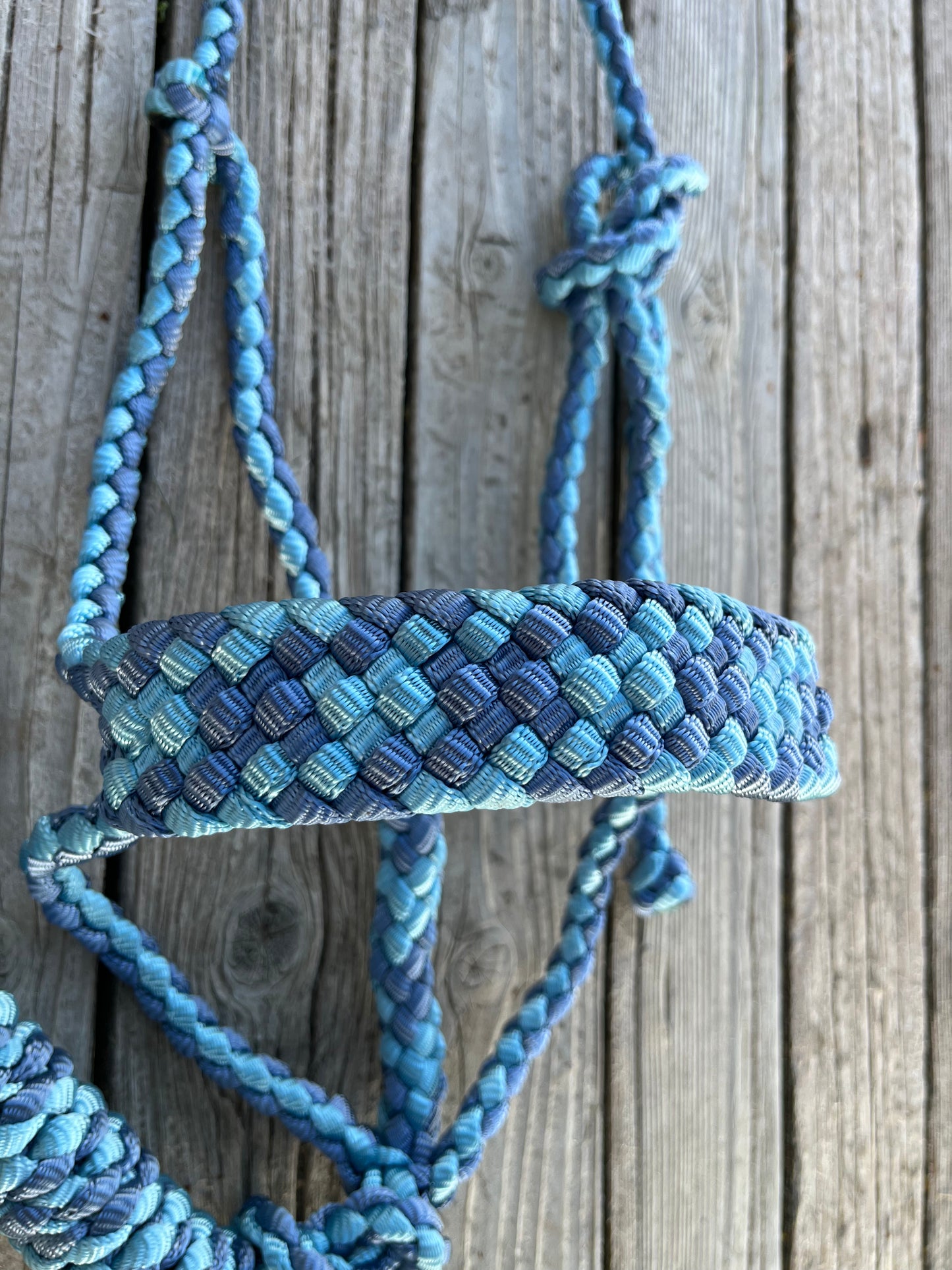 Denim & Gift Box Blue Mule Tape Halter