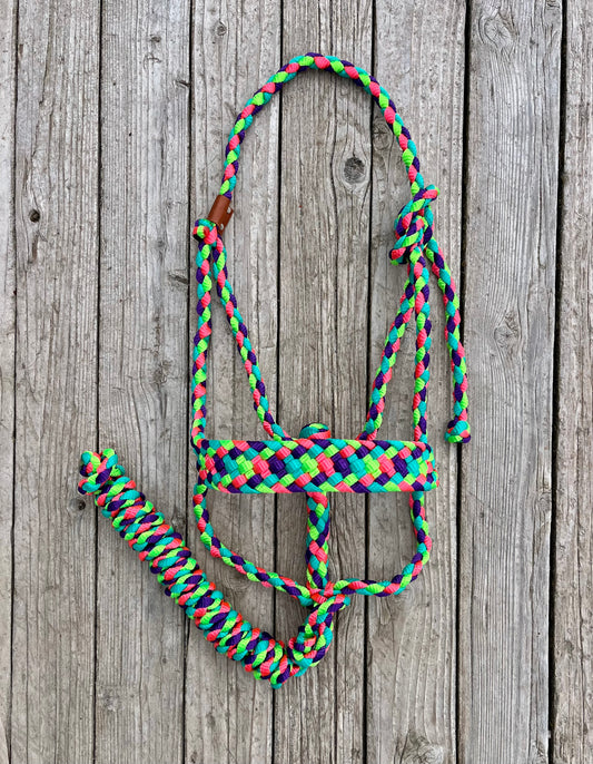 Neon Colors Mule Tape Halter