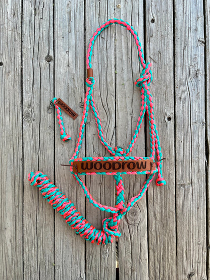 Custom Halter with Matching Keychain