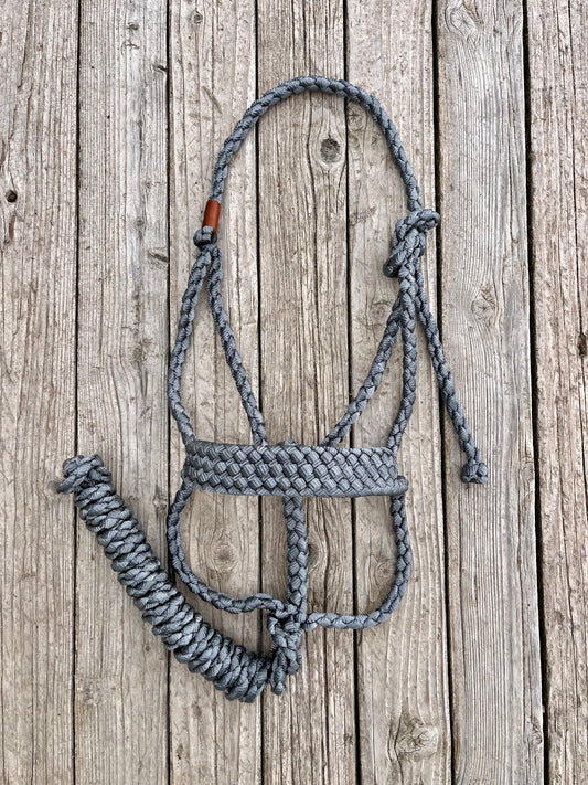 Silver Mule Tape Halter