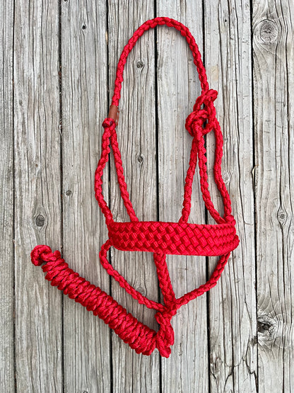 Red Mule Tape Halter