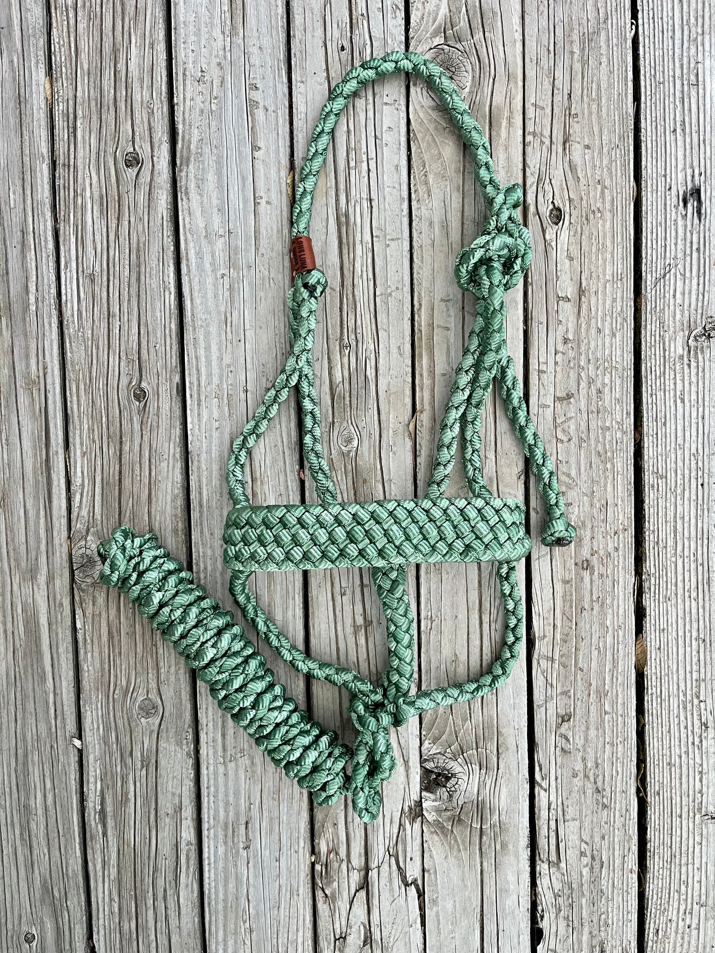 Forest Green Mule Tape Halter