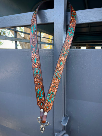 Tooled Camera/Purse Strap