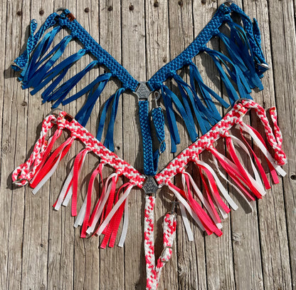 Custom Mule Tape Horse Breast Collar | Sizes Pony - Draft