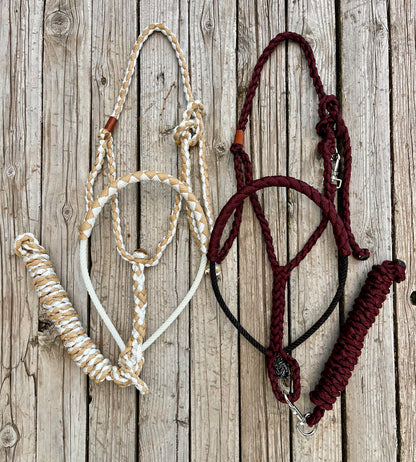 Custom Lariat Nose Band Mule Tape Halter